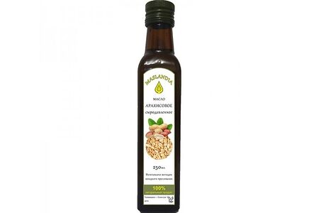 Масло арахисовое сыродавленное Maslandia