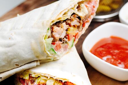 Шаурма со свининой