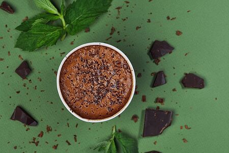 Мятный горячий шоколад