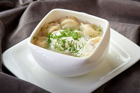 Пельмени без бульона