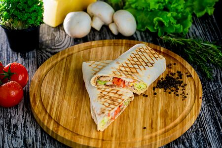 Шаурма грибная