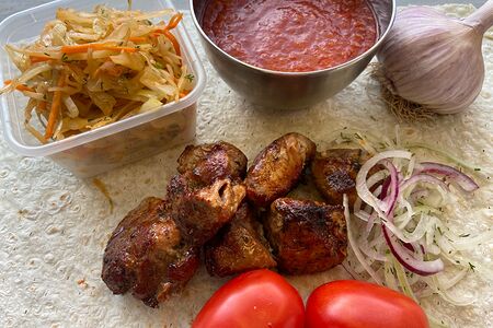 Шашлык из свинины (шея)