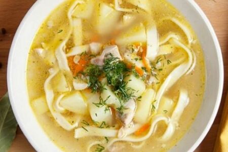 Суп-лапша домашняя