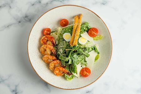 Цезарь с креветками