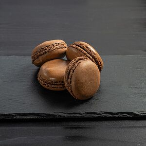 Макаруны Темный шоколад