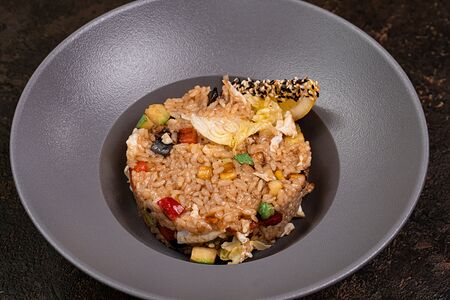 Тяхан с морепродуктами