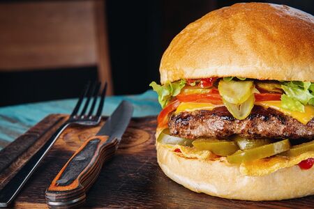 Бургер El diabro