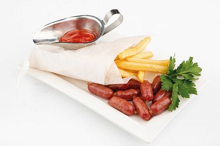 Сырокопченые мини-колбаски