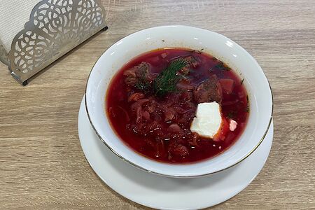 Борщ с говядиной