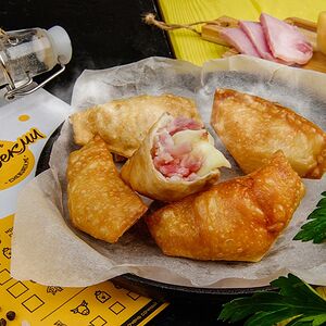 С ветчиной и сыром