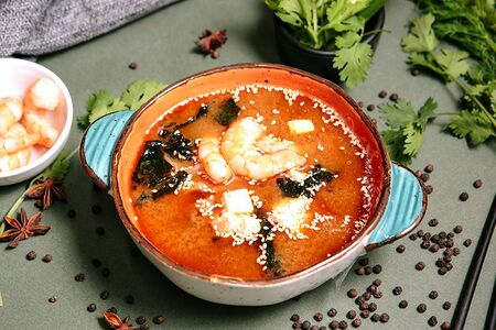 Мисо суп с креветкой