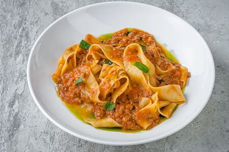 Паппарделле болоньезе