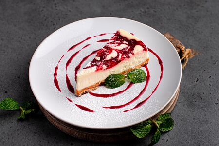 Чизкейк клубничный