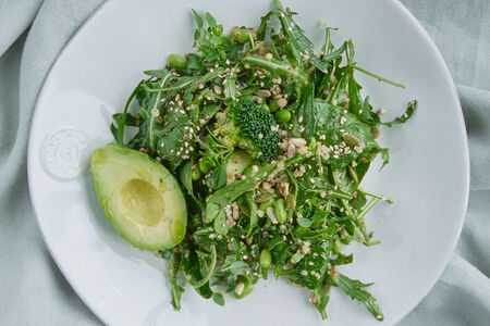 Зеленый салат