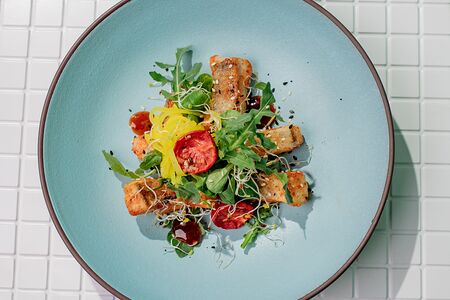 Филе судака в азиатском стиле