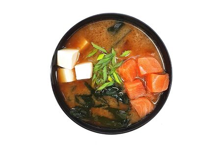 Мисо с лососем