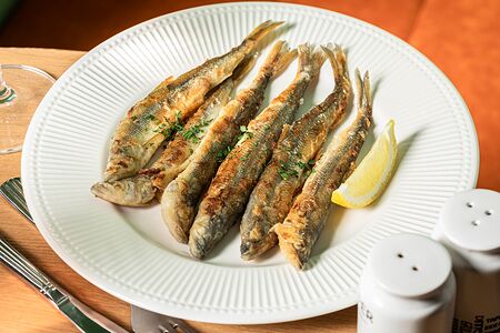 Корюшка на сковороде