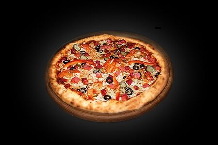 Пицца с овощами