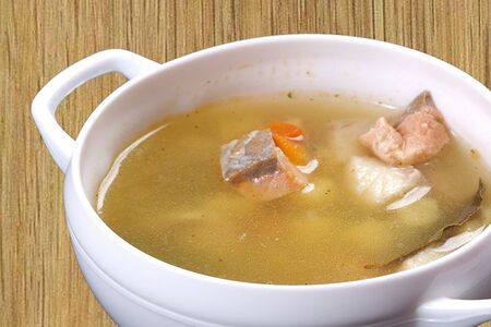 Уха из форели и судака