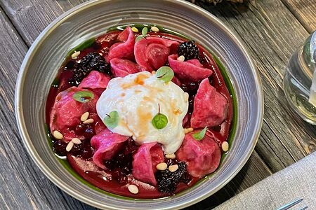 Пельмени из дикого мяса оленя и косули