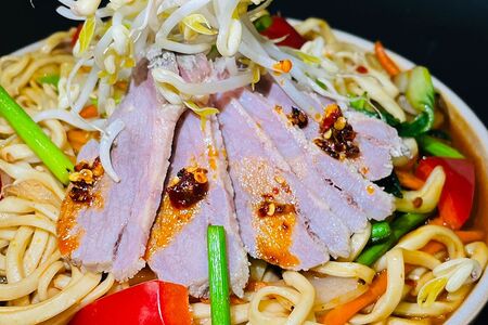 С говядиной