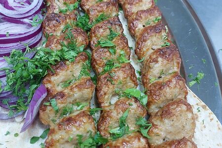 Люля-кебаб из свинины