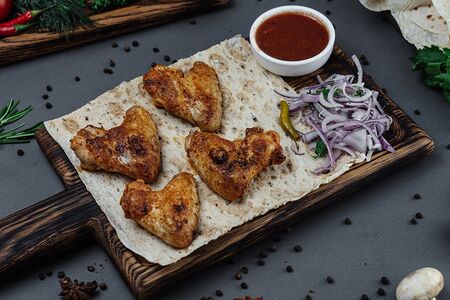 Шашлык из куриных крылышек