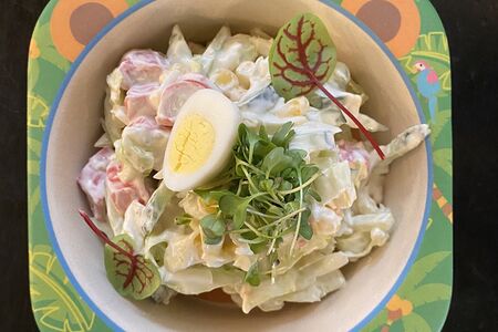 Салат Крабик со сметаной