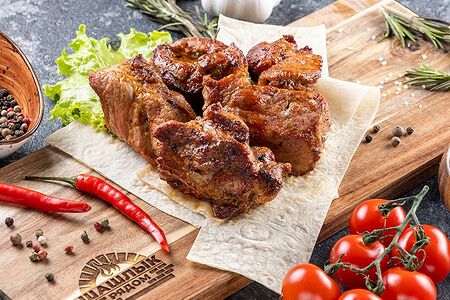 Шашлык из cвинoй шейки
