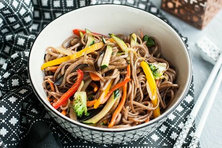 Вок Соба с овощами