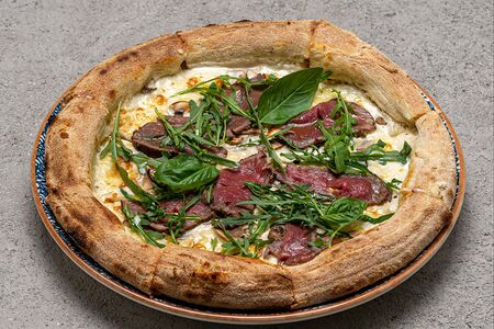 Ростбиф и лесные грибы 