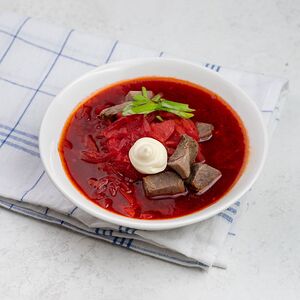 Борщ с говядиной