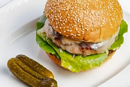 Французский бургер