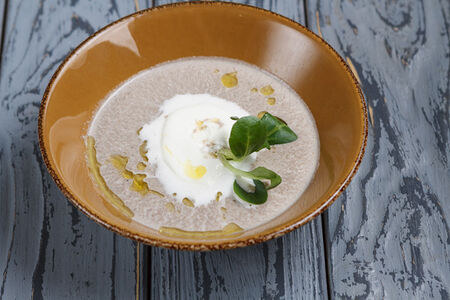 Крем - суп капучино из шампиньонов