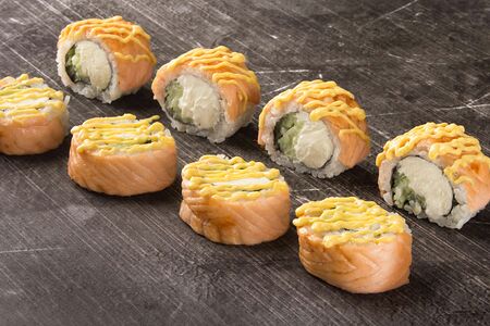 Запеченная филадельфия