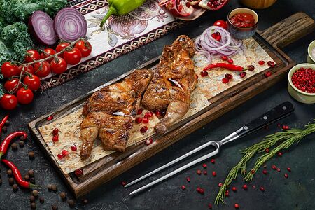 Цыплёнок на мангале