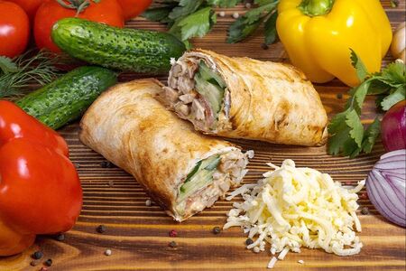 Шаурма сырная