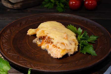 Горбуша запеченная