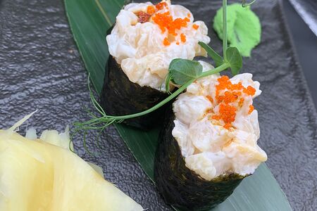 Гункан морской гребешок