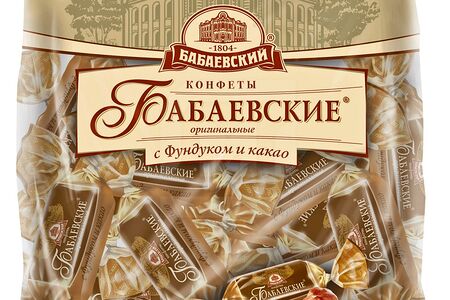 Бабаевский Конфеты с фундуком и какао