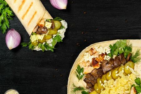 Шаурма №6 А-ля жюльен большая