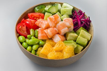 Поке с креветкой