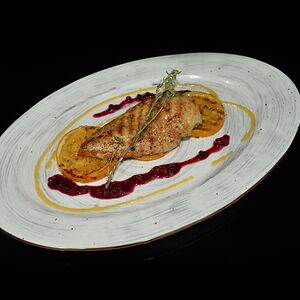 Курица с апельсином