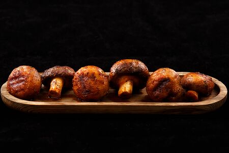 Шампиньоны на углях