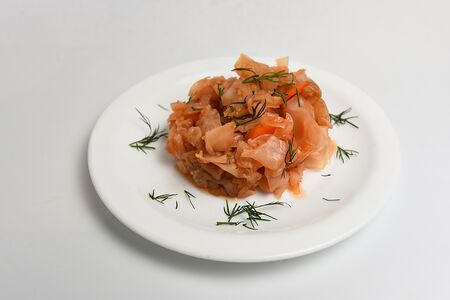 Капуста тушеная