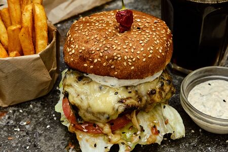 Бургер Сырный