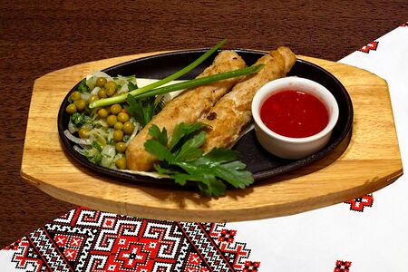 Мититеи молдавские из курицы