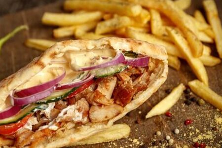 Гиро средний микс