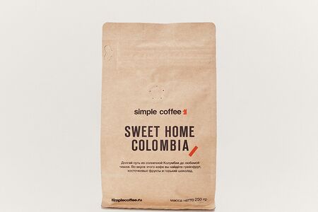 Кофе зерновой Sweet Home Colombia