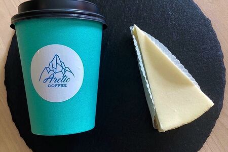 Латте и чизкейк